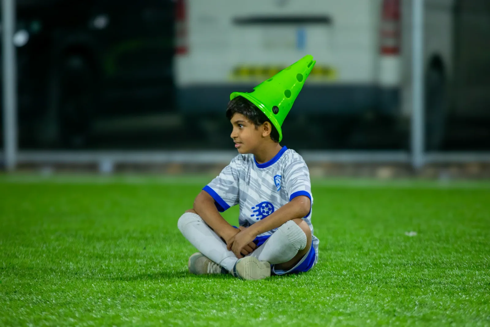 التصوير الرياضي الحركي — لقطة كرة قدم